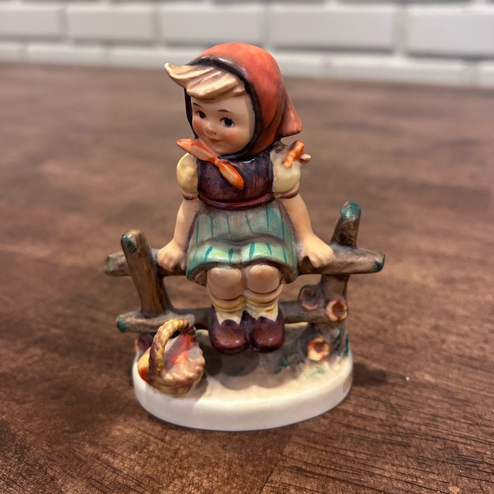 Goebel M.I. Hummel figurine titled "Just Resting"